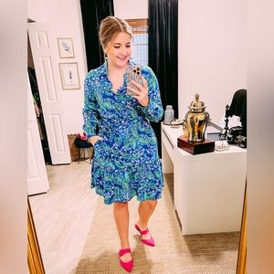 Lilly Pulitzer Tie Waist Dress